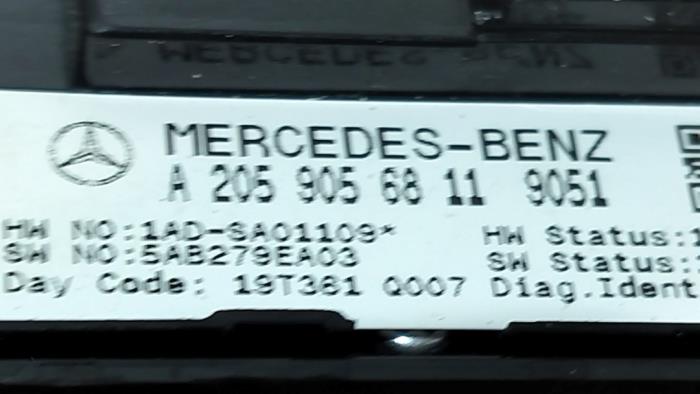 Interruptor combinado de ventanillas Mercedes C-Klasse
