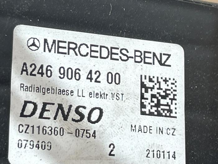 Motor de ventilador de calefactor Mercedes A-Klasse