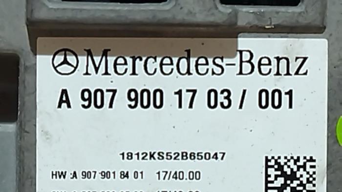 Affichage navigation Mercedes Sprinter