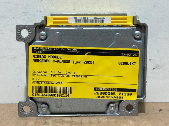 Airbag Module Mercedes C-Klasse