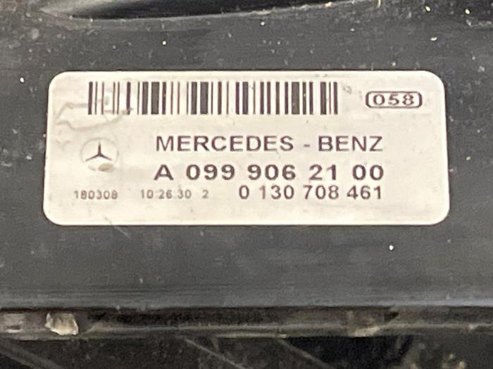 Aleta de refrigeración Mercedes E-Klasse