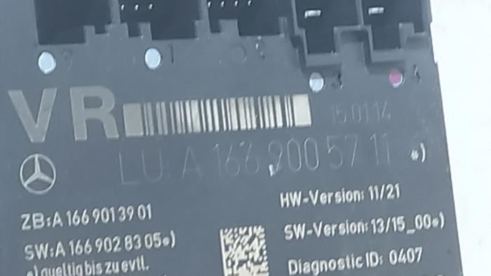 Module verrouillage central des portes Mercedes A-Klasse