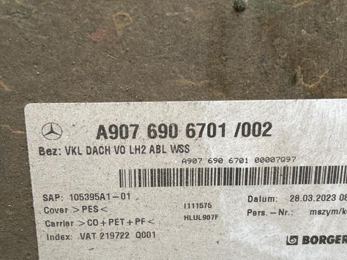 Tapizado superior Mercedes Sprinter