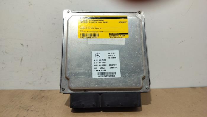 Steuergerät Motormanagement Mercedes E-Klasse
