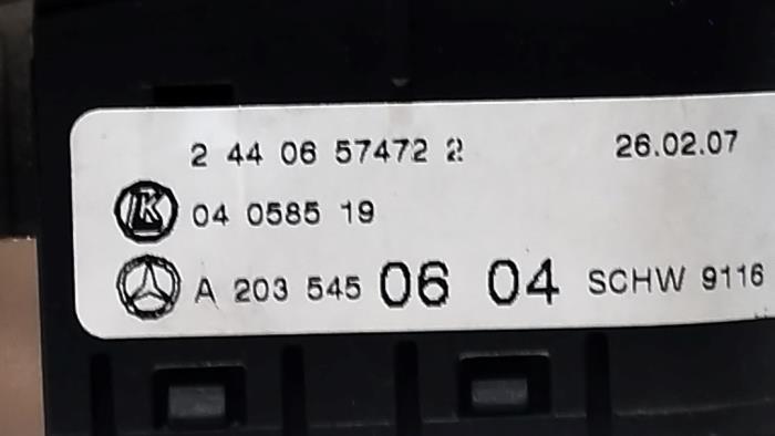 Interruptor de luz Mercedes C-Klasse