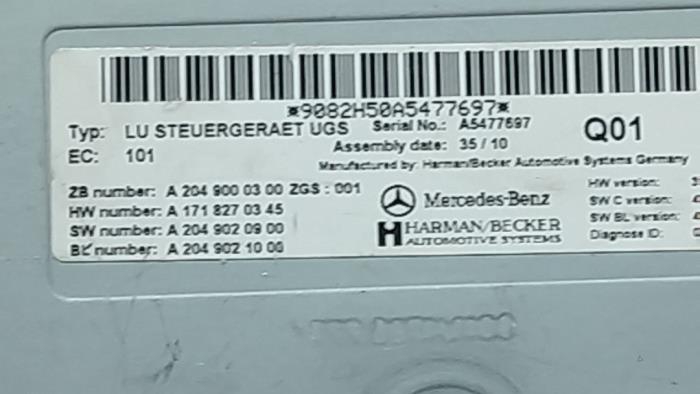 Radio module Mercedes CLC-Klasse