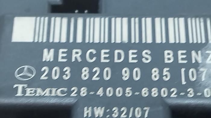 Central door locking module Mercedes C-Klasse