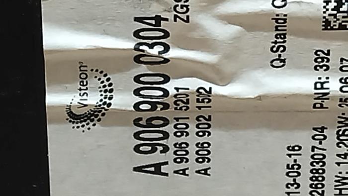 Tacho - Kombiinstrument KM Mercedes Sprinter