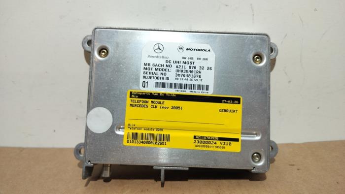Módulo de teléfono Mercedes CLK