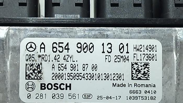 Serrure de contact + ordinateur Mercedes GLA