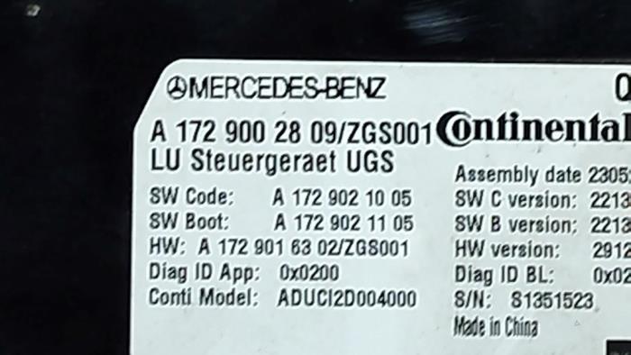 Gurtbringer links Mercedes E-Klasse