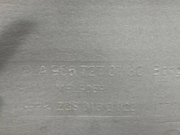 Drzwi prawe wersja 2-drzwiowa Mercedes Sprinter