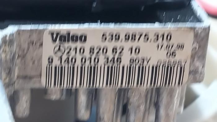 Silnik wentylatora nagrzewnicy Mercedes E-Klasse