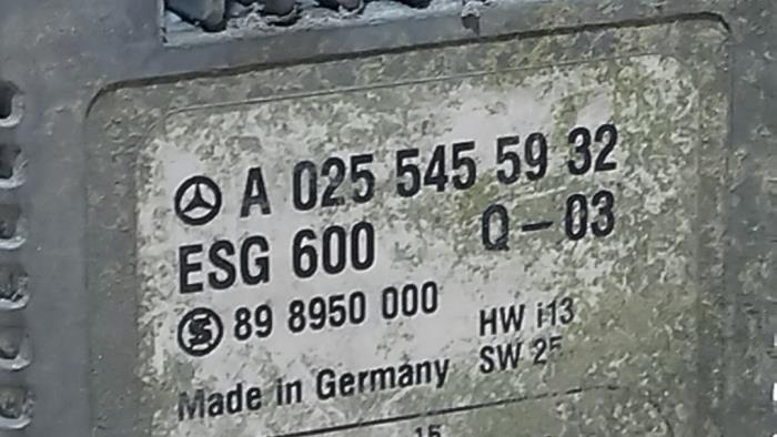 Computer Koeling Mercedes E-Klasse