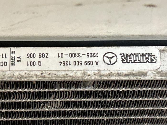 Air conditioning condenser Mercedes C-Klasse