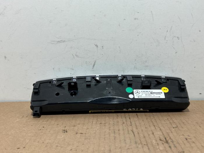 Panneau de commandes chauffage Mercedes C-Klasse