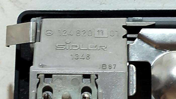 Interior lighting, front Mercedes 260SE-600SEL