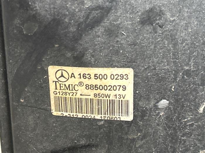 Motorkühlungslüfter Mercedes ML-Klasse