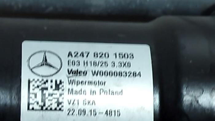 Wiper motor + mechanism Mercedes EQA