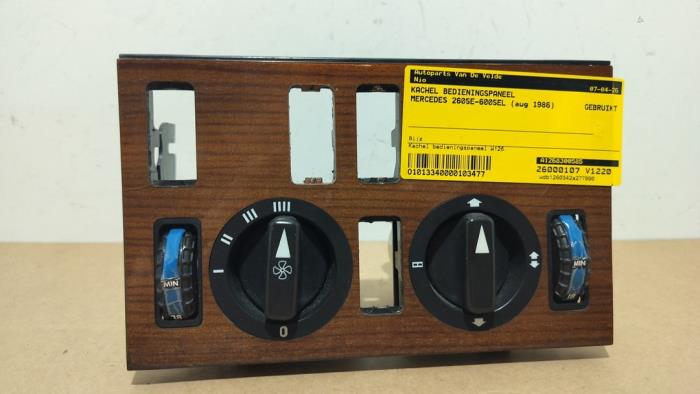 Panel de control de calefacción Mercedes 260SE-600SEL
