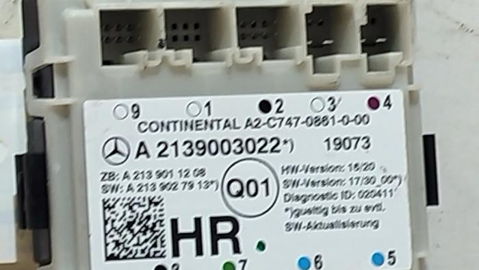 Centrale Deurvergrendelings Module Mercedes C-Klasse