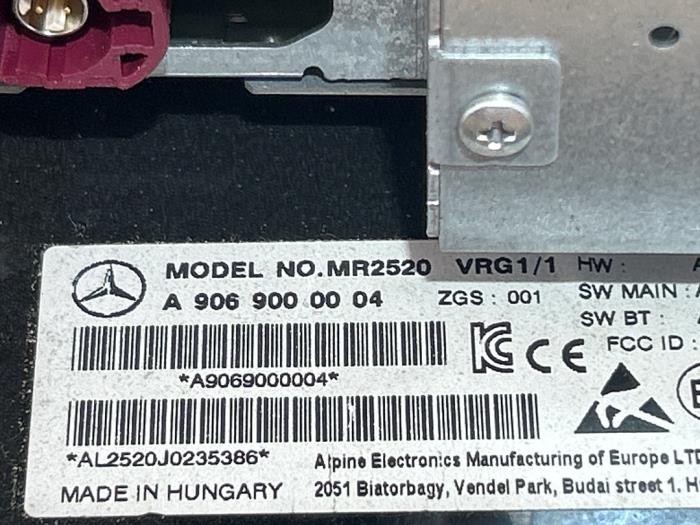 Radio Mercedes Sprinter