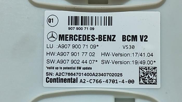 Module confort Mercedes Sprinter