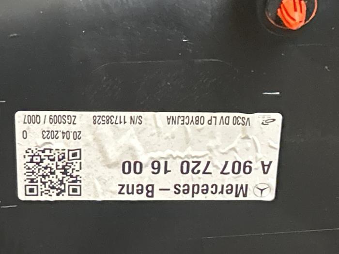 Door trim 2-door, left Mercedes Sprinter