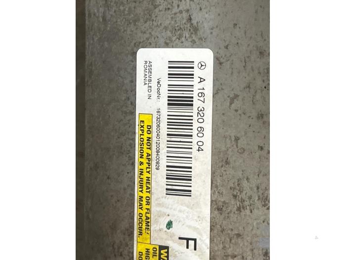 Schokdemperpoot links-voor Mercedes GLE