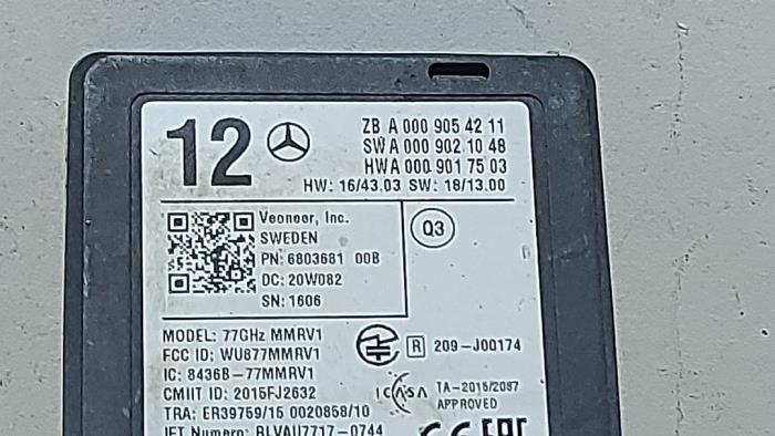 Capteur radar Mercedes GLE
