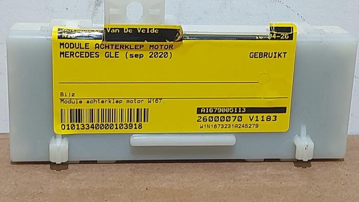 Module passage hayon Mercedes GLE