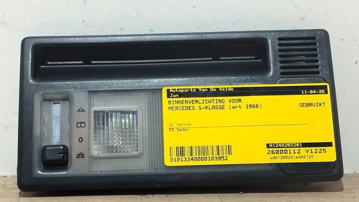 Luz interior delante Mercedes S-Klasse