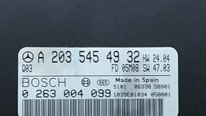 Ordenador asistencia de estacionamiento Mercedes CLK