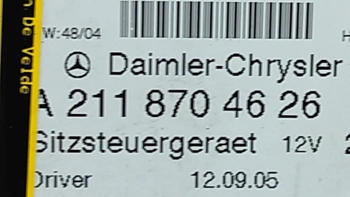 Stoelverwarmings module Mercedes CLK