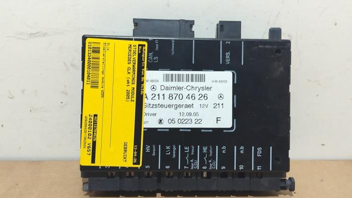 Seat heating module Mercedes CLK