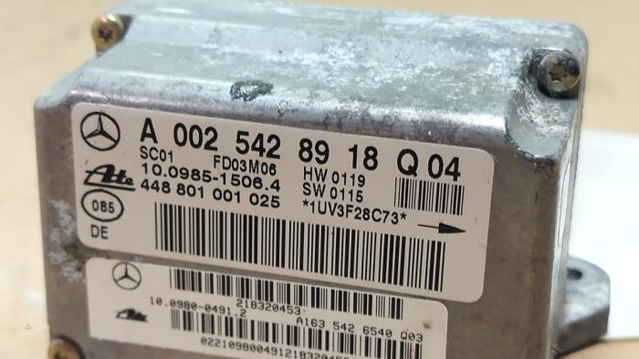 Capteur angle de braquage Mercedes ML-Klasse