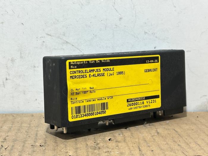Controlelampjes module Mercedes E-Klasse