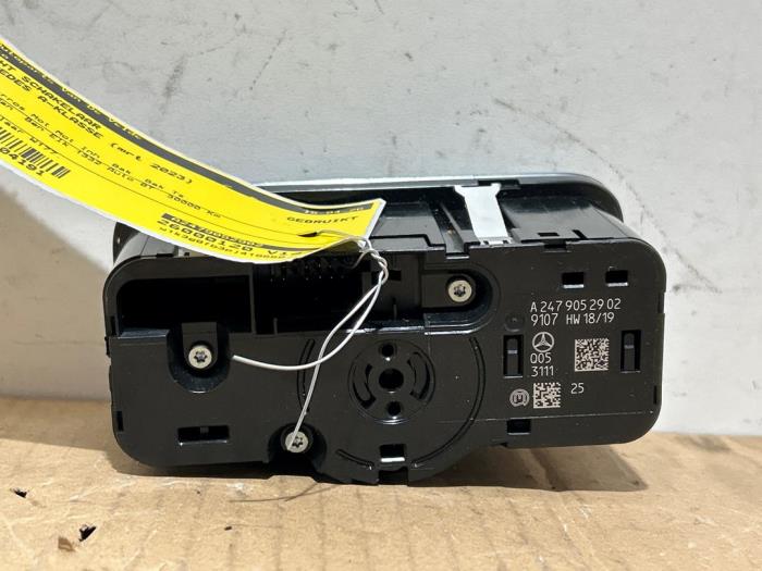 Interruptor de luz Mercedes A-Klasse