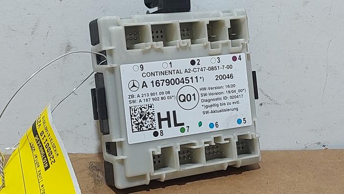 Central door locking module Mercedes CLS-Klasse