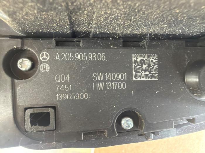 On-board computer controller Mercedes C-Klasse