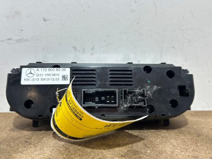 Heater control panel Mercedes SLK