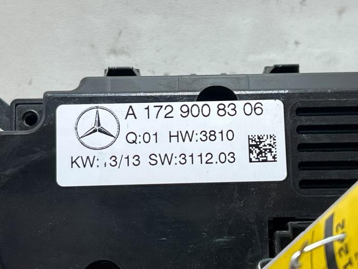 Heater control panel Mercedes SLK