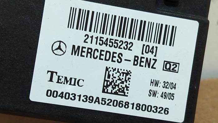 Module confort Mercedes E-Klasse