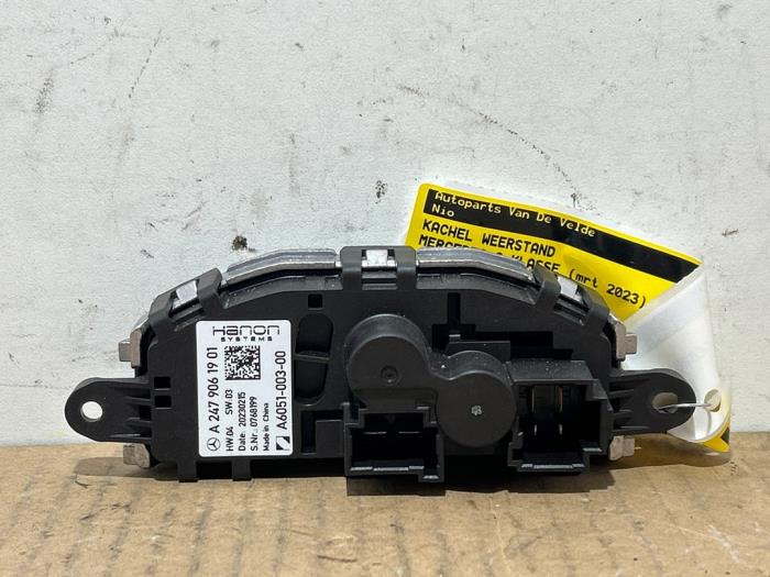Heater resistor Mercedes A-Klasse