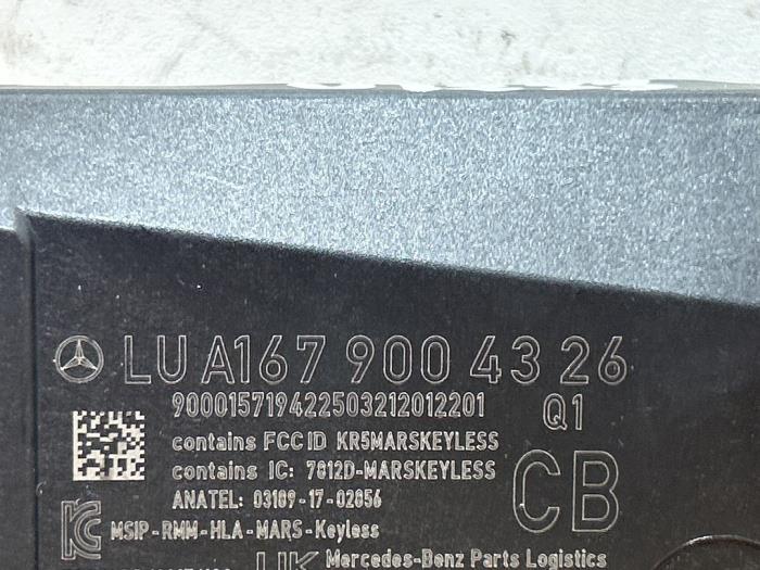 Serrure de contact électronique Mercedes A-Klasse