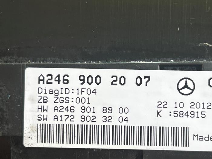 Cuentakilómetros Mercedes B-Klasse