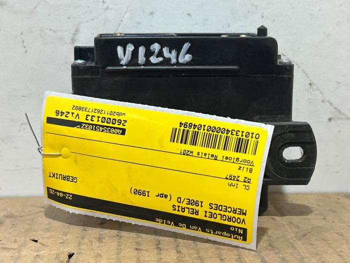 Voorgloei Relais Mercedes 190E/D