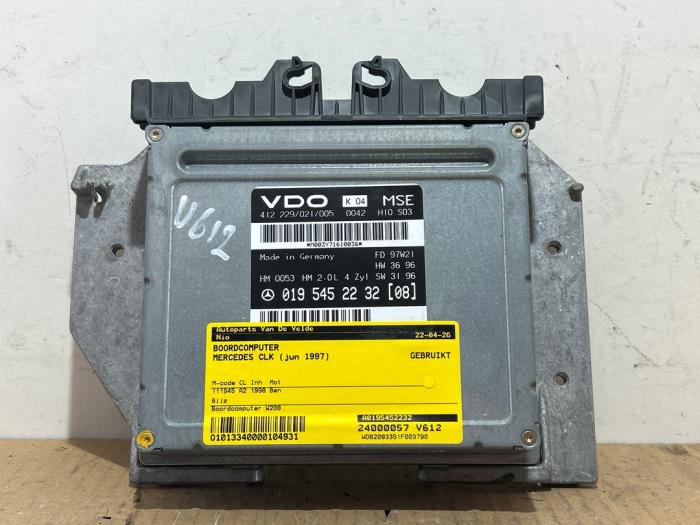Ordenadores de abordo Mercedes CLK