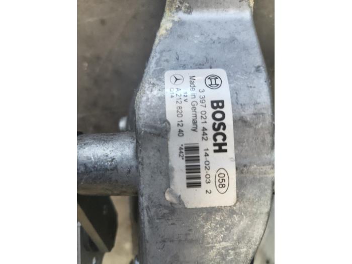 Mecanismo y motor de limpiaparabrisas Mercedes E-Klasse