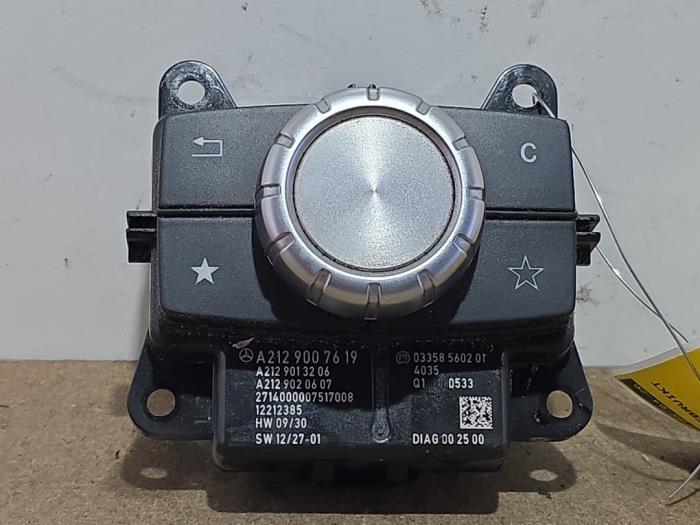Bediening boordcomputer Mercedes E-Klasse